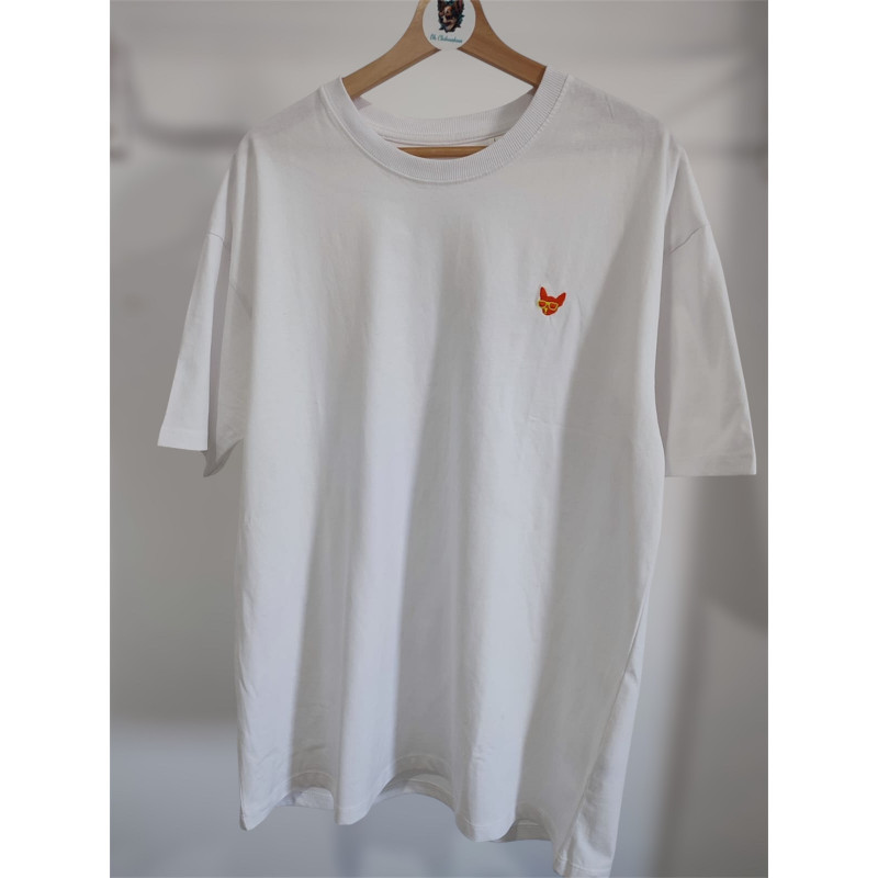 Camiseta Básica Overside Blanca