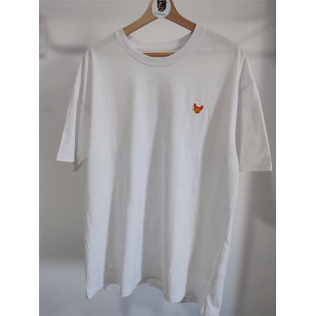 Camiseta Básica Overside Blanca